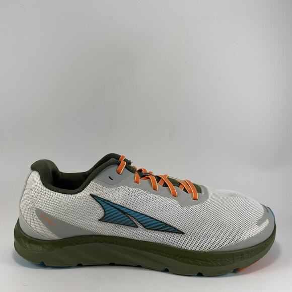 Altra Rivera 2 Running Shows Mens Size 11 White Mesh Athletic Sneakers Green - Picture 1 of 11